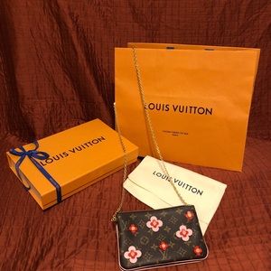 Louis Vuitton  Rare 2019 Monogram pouchette bag